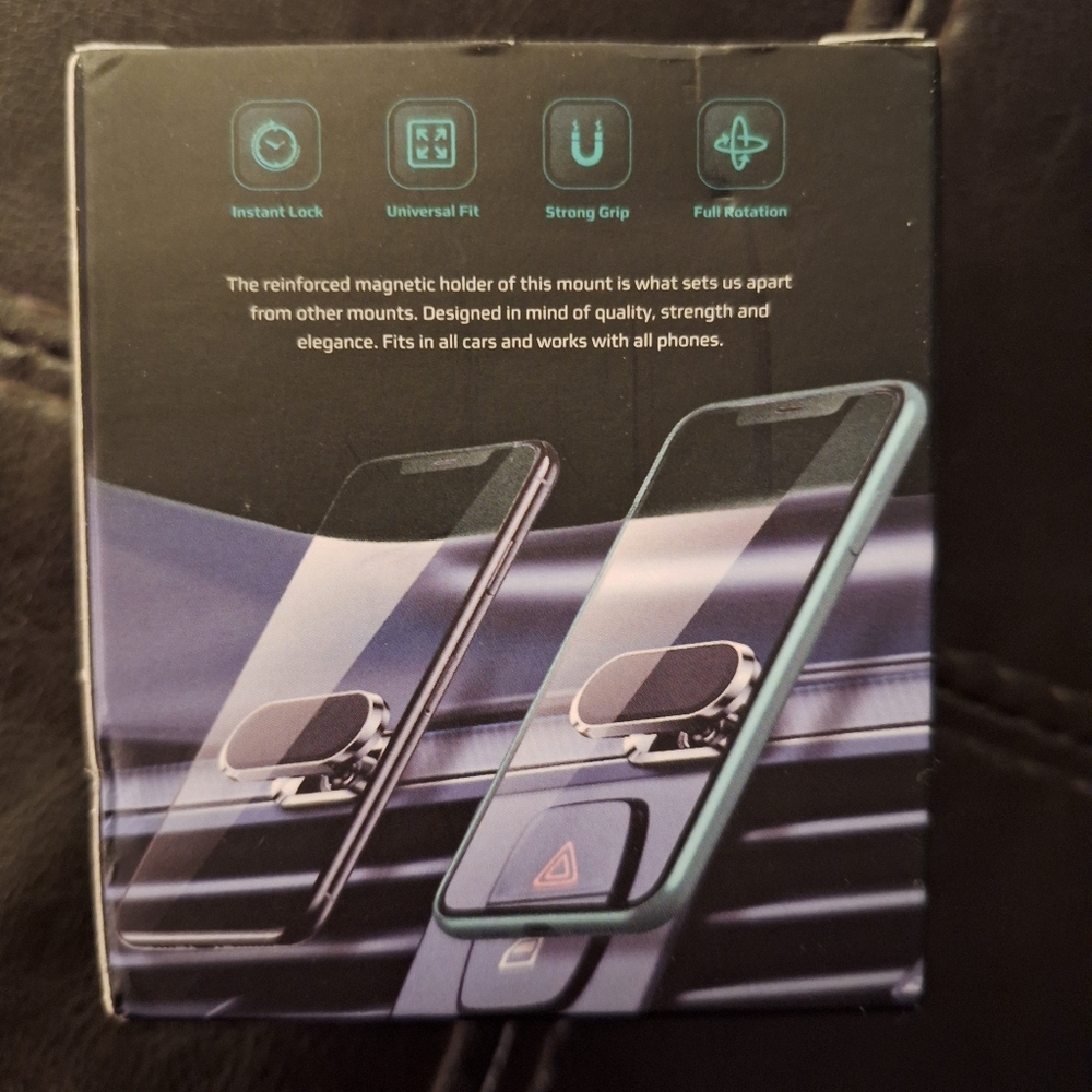 CARMOUNT - Magnetic Phone Mount - 360⁰ Rotation - Picture 2 of 10